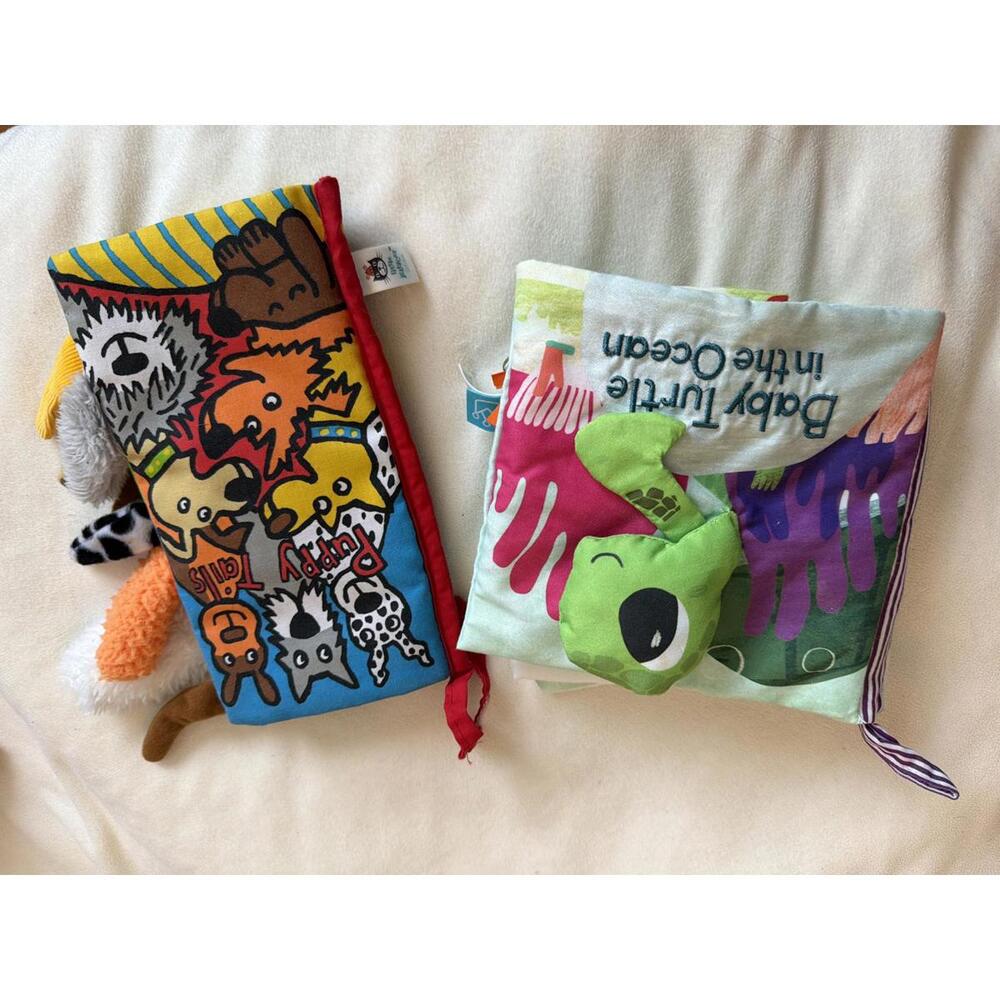 Sensory toy soft‎ books